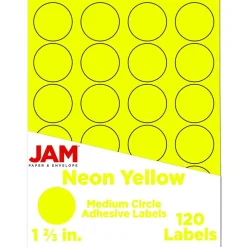 JAM Paper Circle Label Stickers