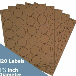 JAM Paper Circle Label Stickers