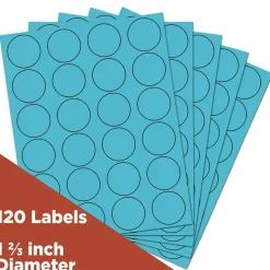 JAM Paper Circle Label Stickers