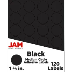 JAM Paper Circle Label Stickers