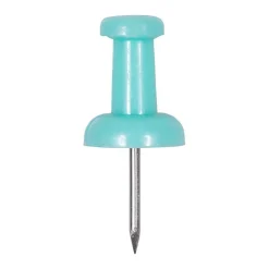 JAM Paper Colorful Standard Push Pins, 100ct.