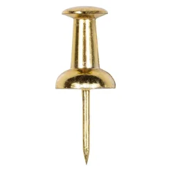 JAM Paper Colorful Standard Push Pins, 100ct.
