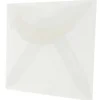 JAM Paper 3Drug Clear Translucent Vellum Envelopes 100ct.