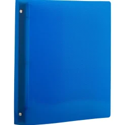 JAM Paper Glass Twill Plastic 3-Ring Binder