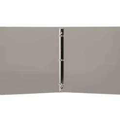 JAM Paper Glass Twill Plastic 3-Ring Binder
