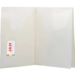 JAM Paper Heavy Duty Plastic High Pocket Organizer