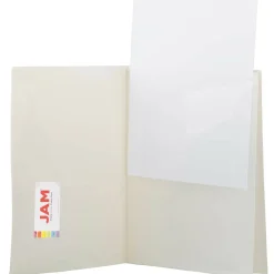JAM Paper Heavy Duty Plastic High Pocket Organizer