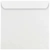 JAM Paper 12.5" Large White Square Invitation Envelopes