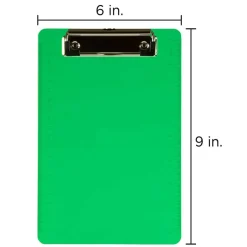 JAM Paper Mini Plastic Memo Clipboard