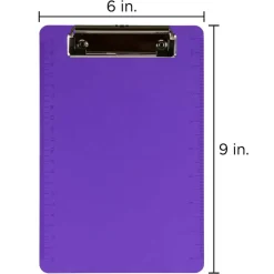 JAM Paper Mini Plastic Memo Clipboard