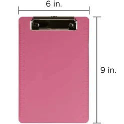 JAM Paper Mini Plastic Memo Clipboard