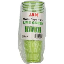 JAM Paper 12oz.  Plastic Party Cups, 20ct.
