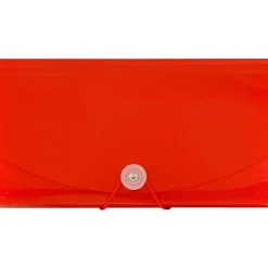 JAM Paper 13 Pocket Plastic Accordion Folder