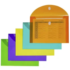 JAM Paper Poly XL Hook & Loop Closure Envelopes 8.5