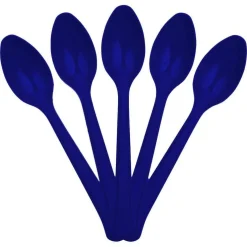 JAM Paper Premium Disposable Plastic Spoons, 48ct.