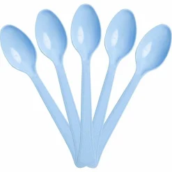 JAM Paper Premium Disposable Plastic Spoons, 48ct.