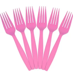 JAM Paper Premium Plastic Forks, 100ct.