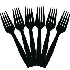 JAM Paper Premium Plastic Forks, 100ct.