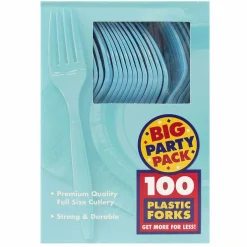 JAM Paper Premium Plastic Forks, 100ct.
