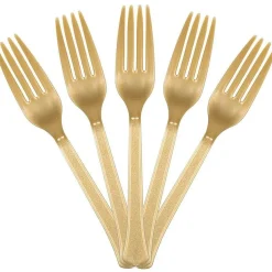 JAM Paper Premium Utensils Plastic Forks Party Pack, 48ct.