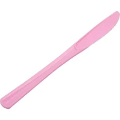 JAM Paper Premium Utensils Plastic Knives Party Pack, 48ct.