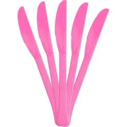 JAM Paper Premium Utensils Plastic Knives Party Pack, 48ct.
