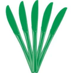 JAM Paper Premium Utensils Plastic Knives Party Pack, 48ct.