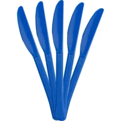 JAM Paper Premium Utensils Plastic Knives Party Pack, 48ct.