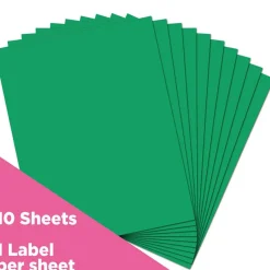 JAM Paper Shipping Labels, 8.5