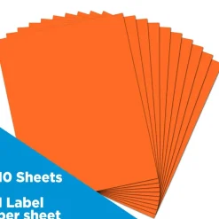 JAM Paper Shipping Labels, 8.5