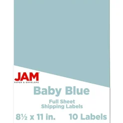 JAM Paper Shipping Labels, 8.5