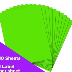 JAM Paper Shipping Labels, 8.5