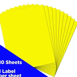 JAM Paper Shipping Labels, 8.5