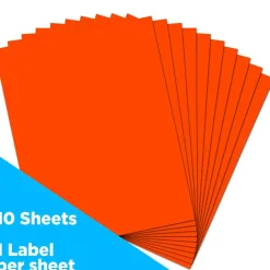 JAM Paper Shipping Labels, 8.5