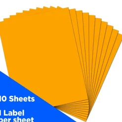 JAM Paper Shipping Labels, 8.5