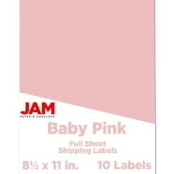 JAM Paper Shipping Labels, 8.5