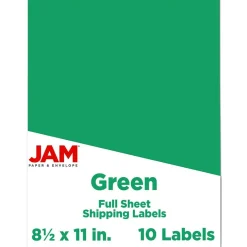 JAM Paper Shipping Labels, 8.5