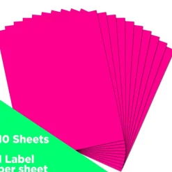 JAM Paper Shipping Labels, 8.5