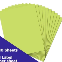 JAM Paper Shipping Labels, 8.5