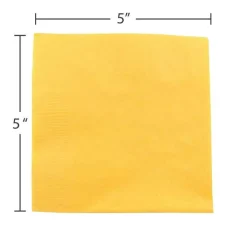 JAM Paper Small Beverage Napkins, 40ct.