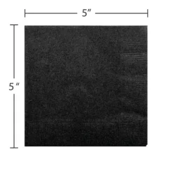 JAM Paper Small Beverage Napkins, 40ct.