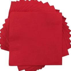 JAM Paper Small Beverage Napkins, 40ct.