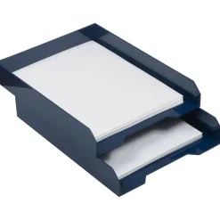 JAM Paper Stackable Desktop Paper Tray, 2ct.