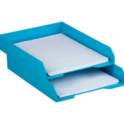 JAM Paper Stackable Desktop Paper Tray, 2ct.