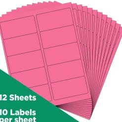 JAM Paper Standard Address Labels, 120ct.