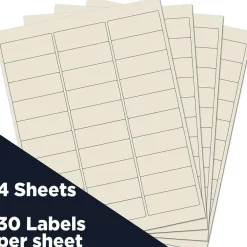 JAM Paper Standard Mailing Return Address Labels