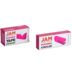 JAM Paper Stapler & Tape Dispenser Set