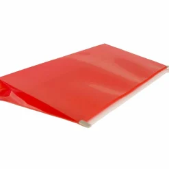 JAM Paper 5'' x 10'' Clear Plastic Pencil Pouch with Zip Closure, 12ct.