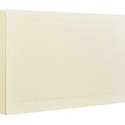 JAM Paper 5" x 7" Ivory Panel Blank Flat Note Cards
