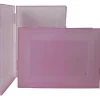 JAM Paper 9" x 12.5" Transparent Pink Case